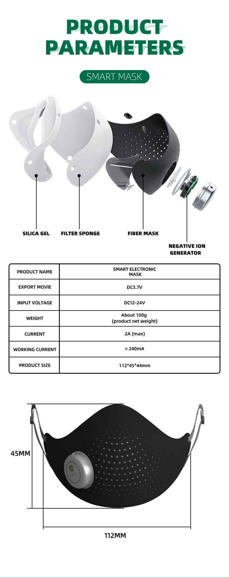 132-19 Electric facemask