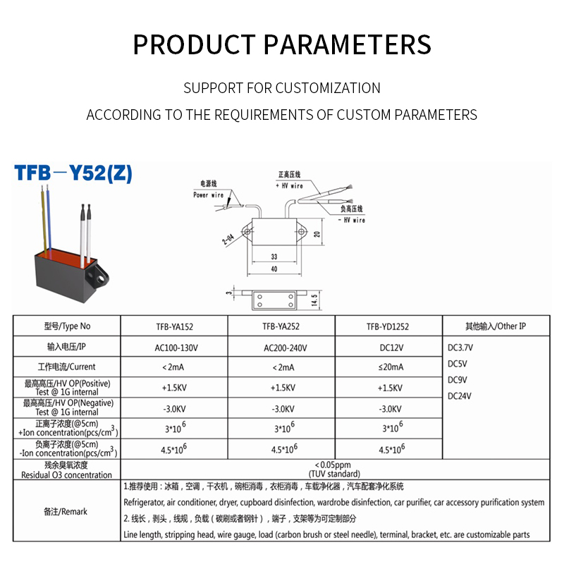 TFB-Y52Z Bipolar generator